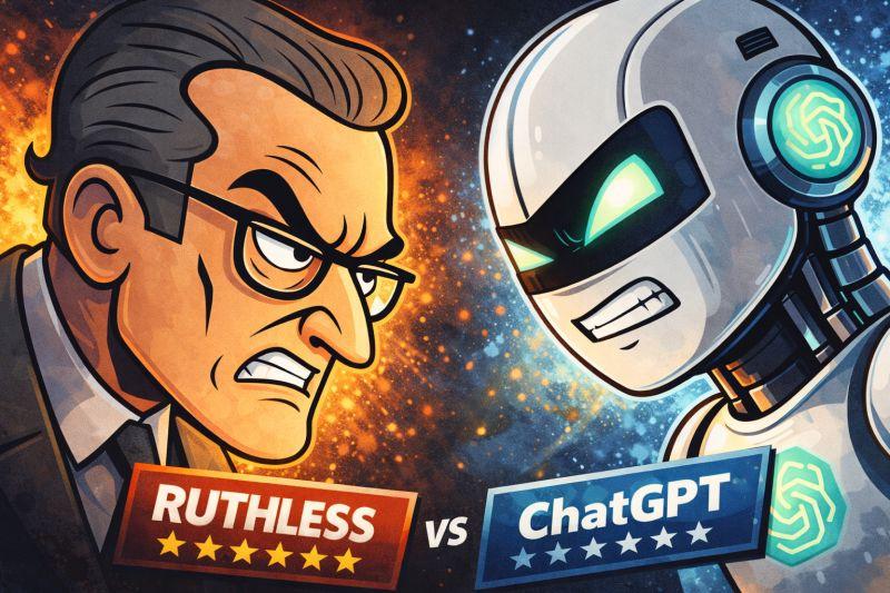 Ruthless vs ChatGPT