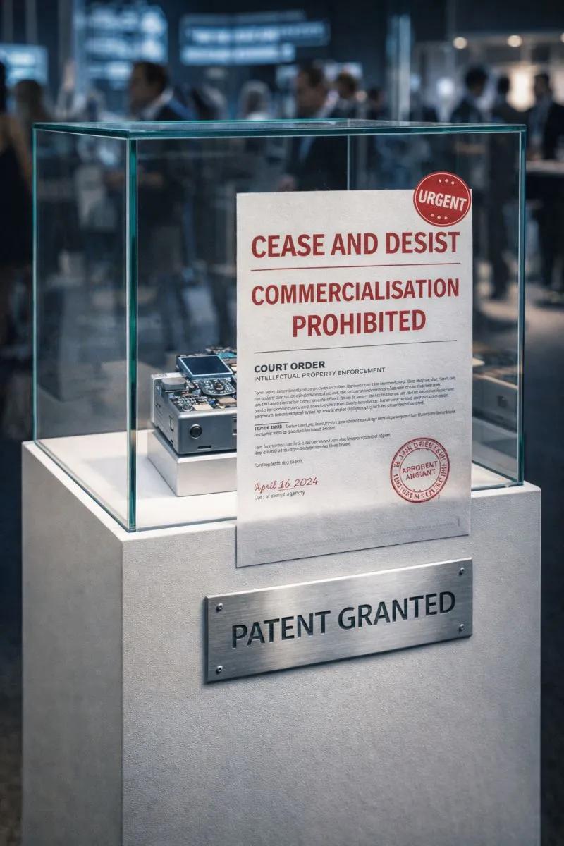 Patent Granted Does Not Mean Freedom to Operate - Proposal Writing Tips article cover