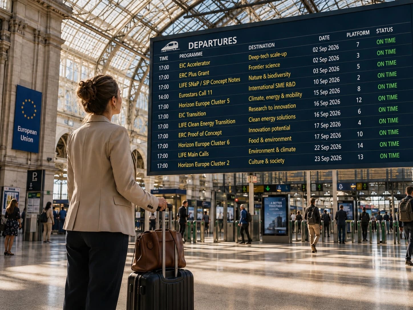 September is back, and EU funding did not spend the summer asleep - blog article cover